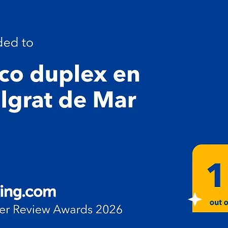Atico Duplex En Malgrat de Mar